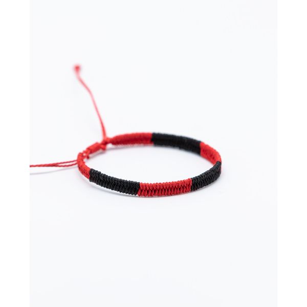 Pulsera Bicolor Rojo/Negro