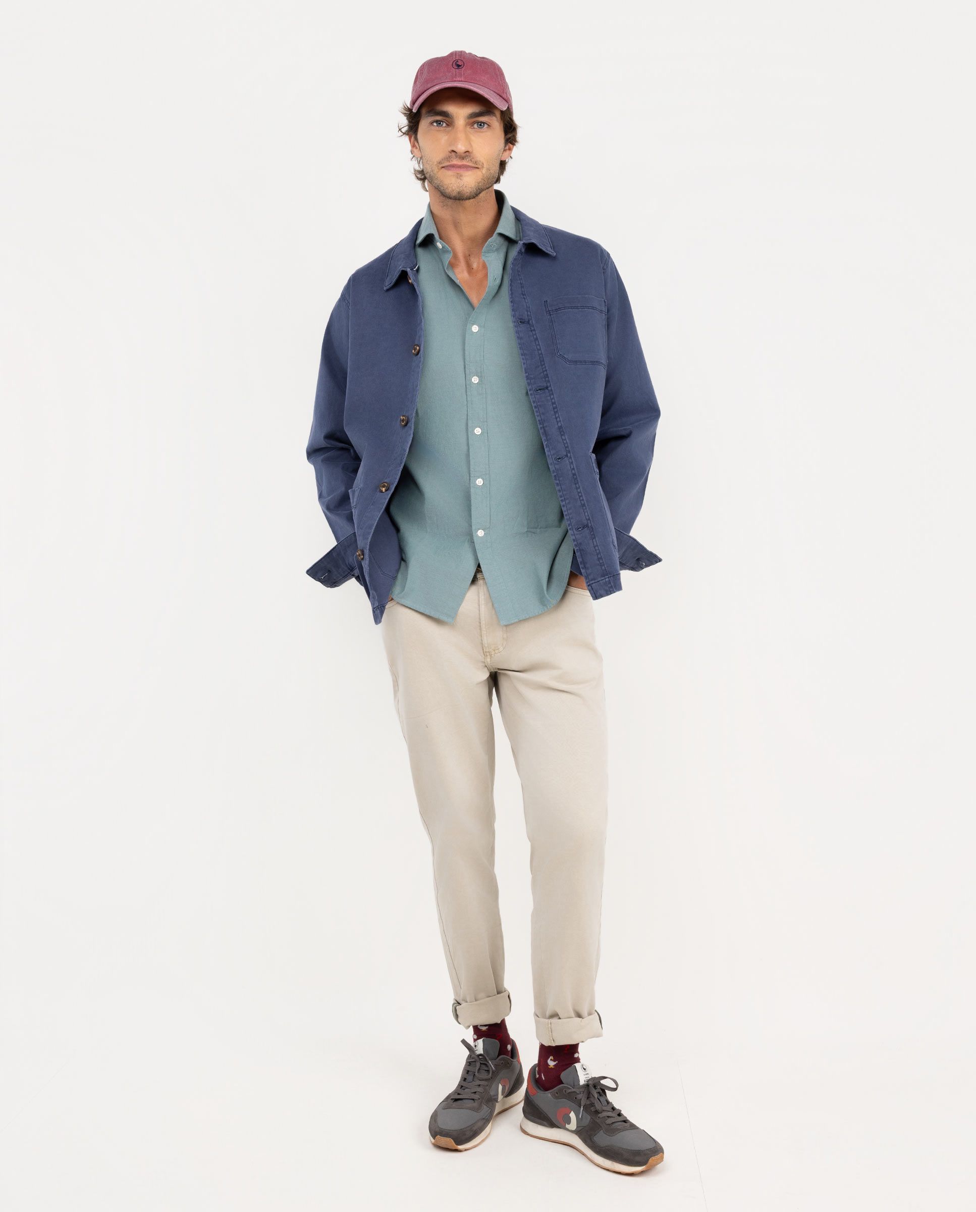 El Ganso® Navy Cotton Overshirt
