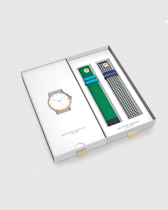 Pack - Rose Goose & Bordeaux Watch + 2 Straps