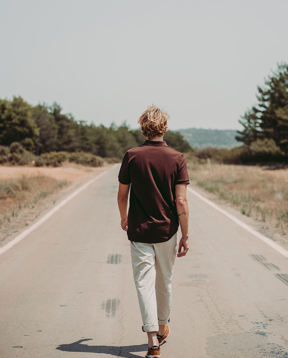 GRS Recycled Brown Polo