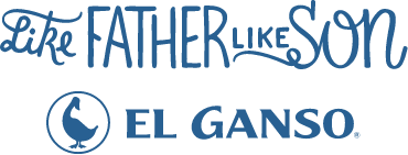 logo El Ganso like father like son